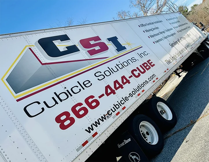 CSI Cubicle Solutions, Inc. truck